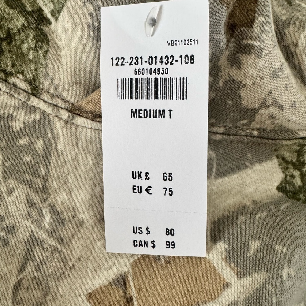 Abercrombie and Fitch Hooded Camo Sweatshirt - Picture 2 of 5